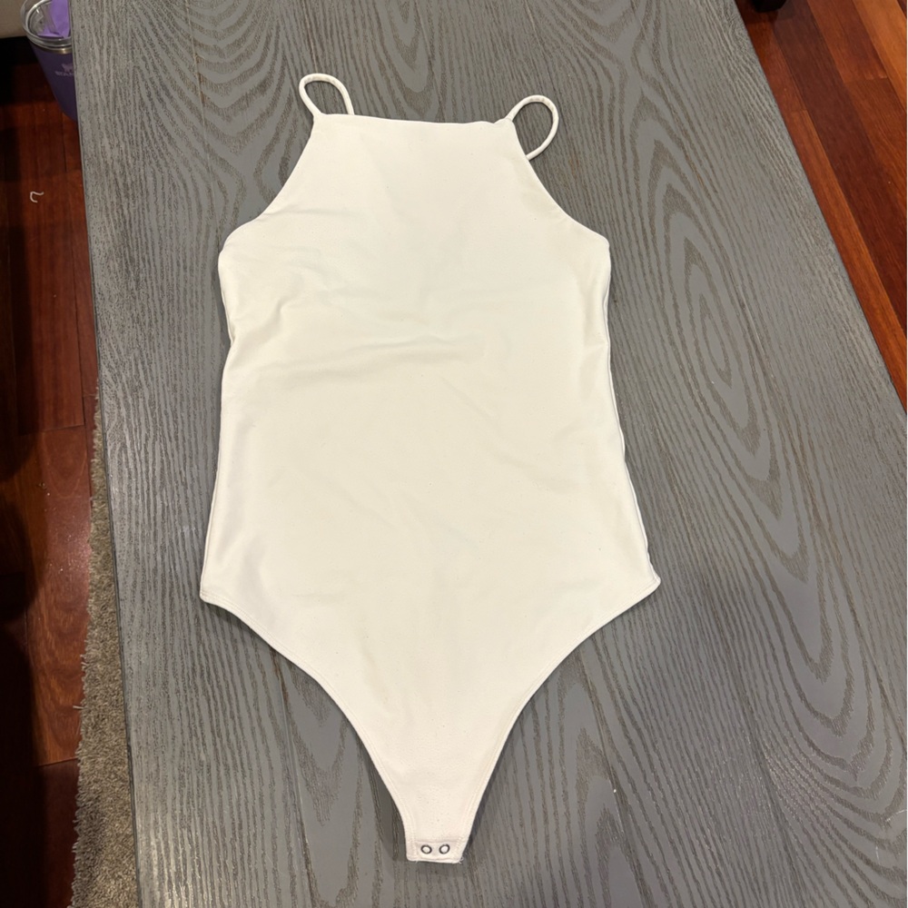 Abercrombie & Fitch White Bodysuit